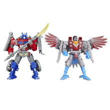 Transformers -Timelines Samurai Themed Set: Optimus Prime & Starscream Figures