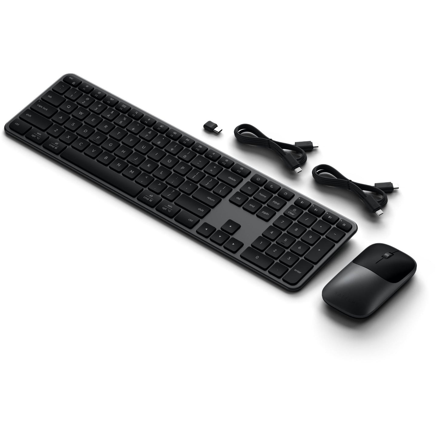 Satechi Slim CEX3 Wireless Keyboard and Mouse Combo (Space Black)