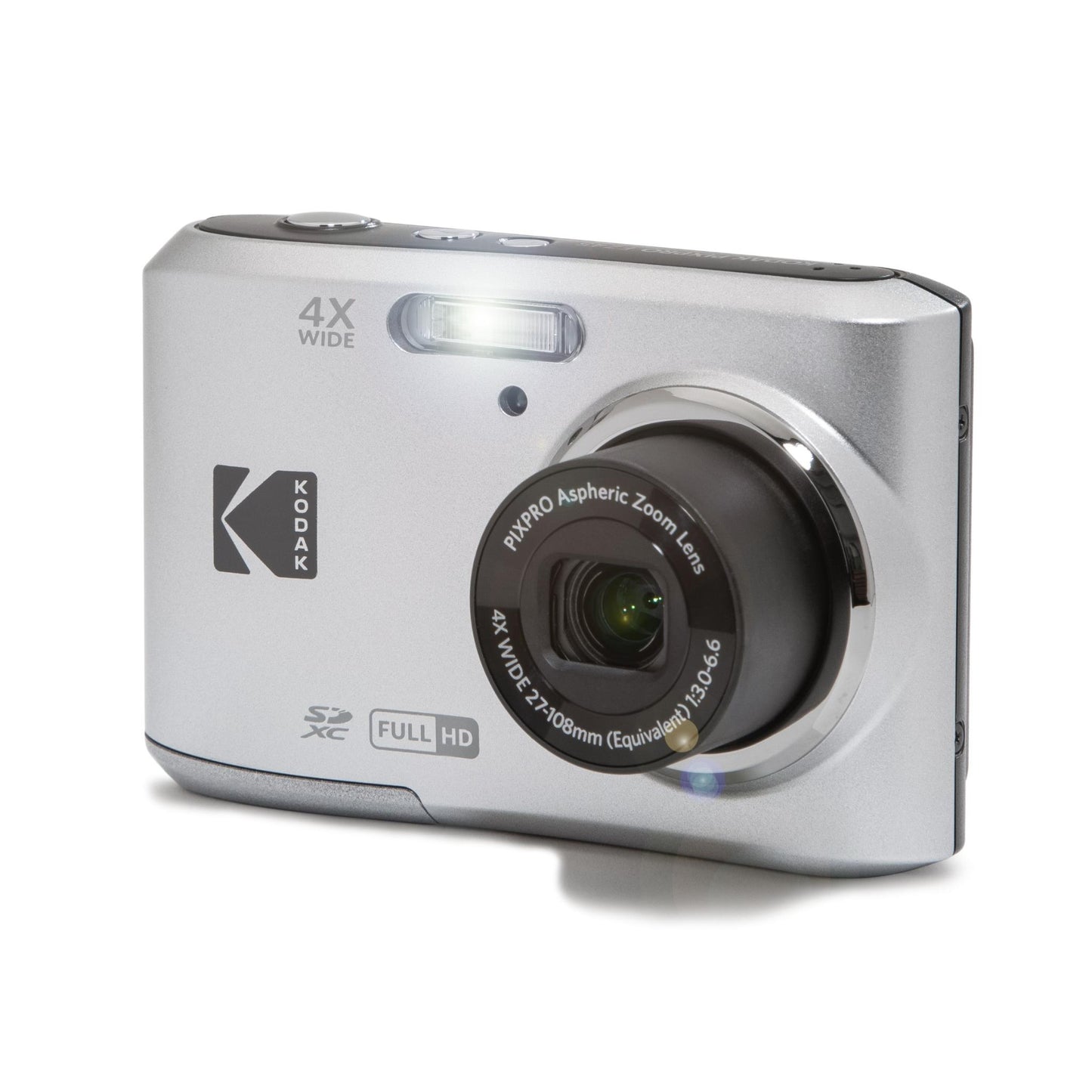 Kodak Pixpro FZ45 Digital Compact Camera (Silver)