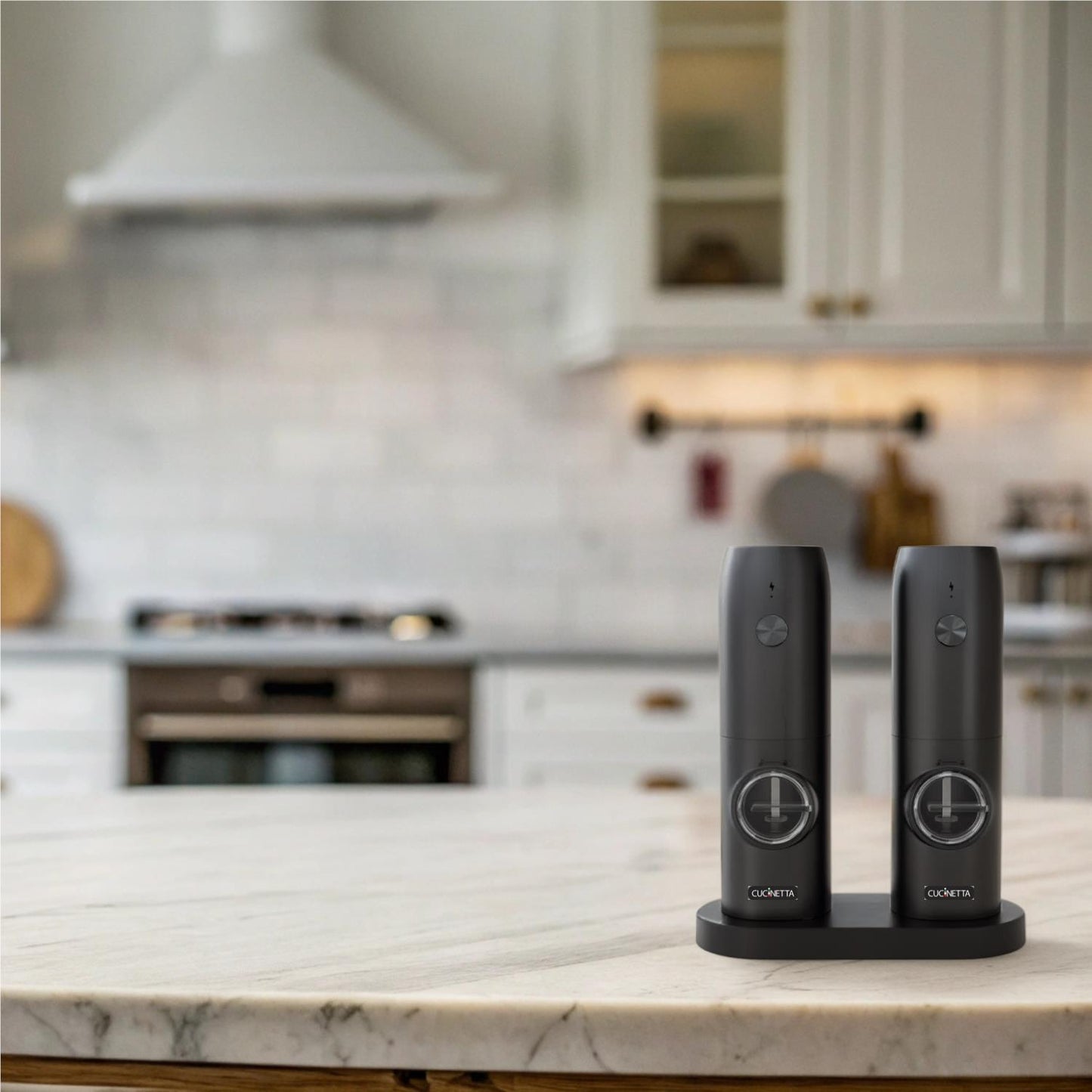 Cucinetta Electric Salt & Pepper Mills