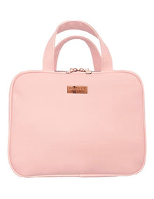 Premium Large Hold All Cosmetic Bag in Blush