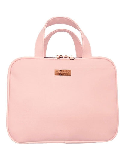Premium Large Hold All Cosmetic Bag in Blush