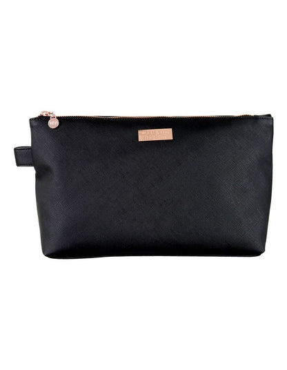 Premium Luxe Large Cosmetic Bag in Black