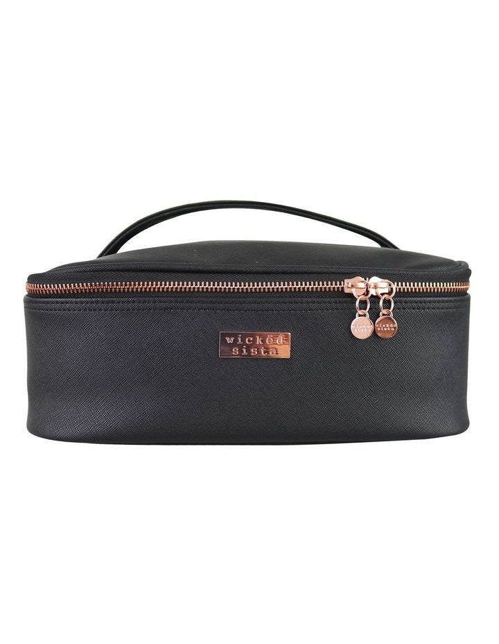 Premium Medium Beauty Case in Black