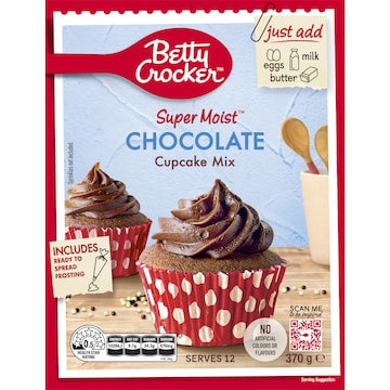 Betty Crocker Chocolate Cupcake Mix 370g