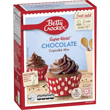 Betty Crocker Chocolate Cupcake Mix 370g