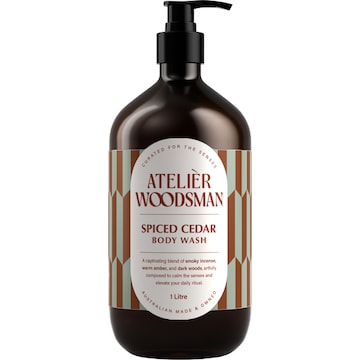 Woodsman Skincare Spiced Cedar Body Wash 1L