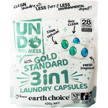 Undo This Mess 3 In 1 Laundry Detergent Capsules With Gold Standard 28 pack