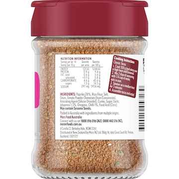 MasterFoods Taco Spice Blend Mild 143g