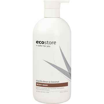 Ecostore Body Wash Vanilla Bean & Coconut 900mL