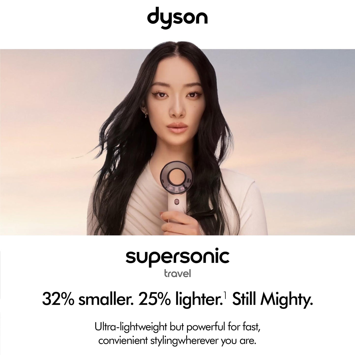 Dyson Supersonic™ Travel hair dryer (Ceramic Pink / Rose Gold)