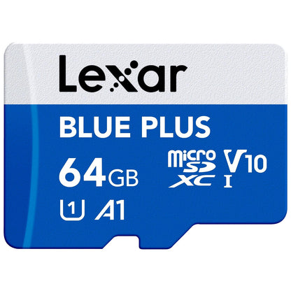 Lexar Blue Plus 64GB Micro SD Card