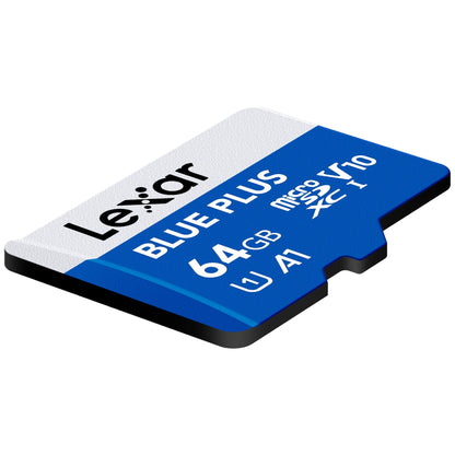 Lexar Blue Plus 64GB Micro SD Card