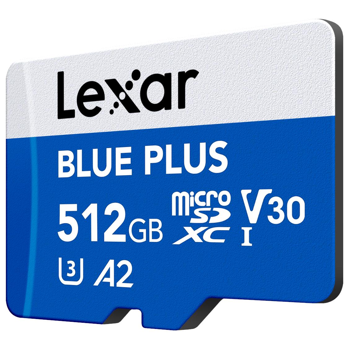 Lexar Blue Plus 512GB Micro SD Card