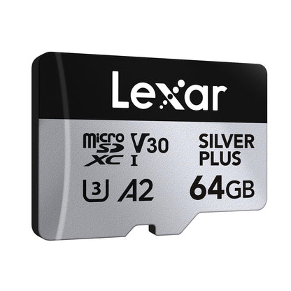 Lexar Silver Plus 64GB Micro SD