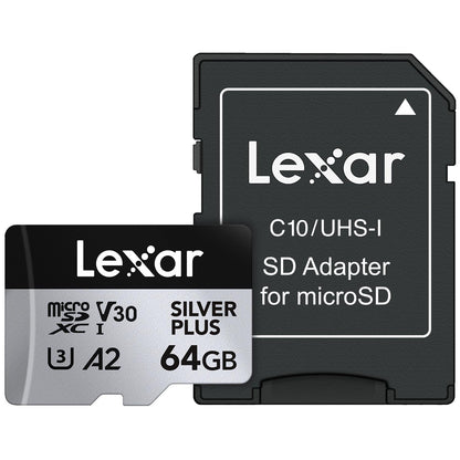 Lexar Silver Plus 64GB Micro SD