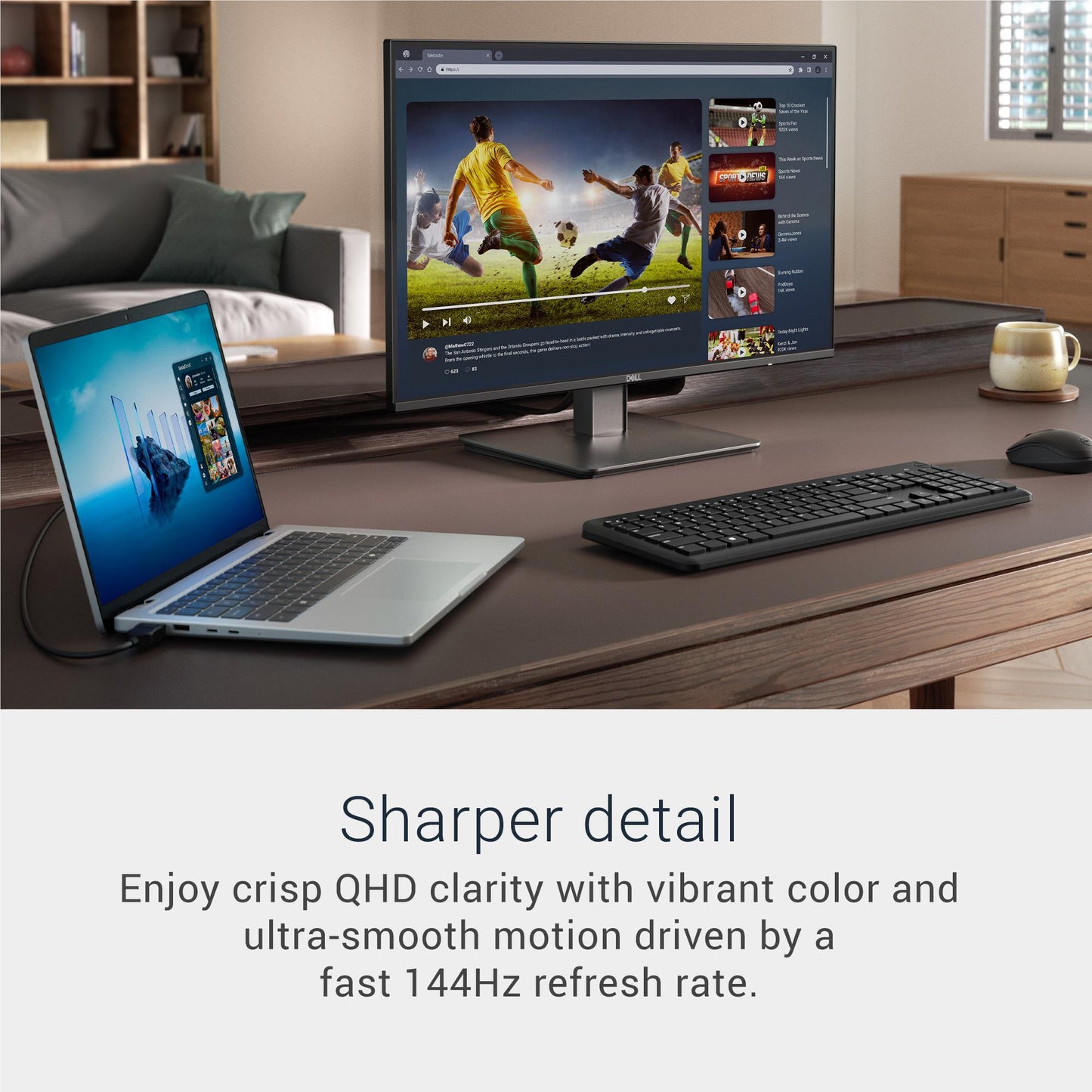 Dell SE2726D 27" QHD 144Hz Monitor