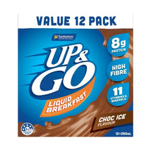 UP&GO LIQUID BREAKFAST CHOC ICE 12X250ML