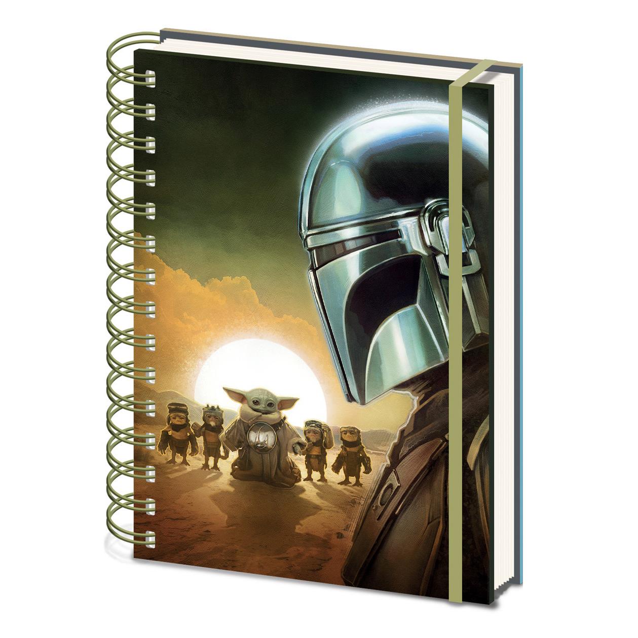 Mandalorian & Grogu, The - Sunset A5 Wiro Notebook
