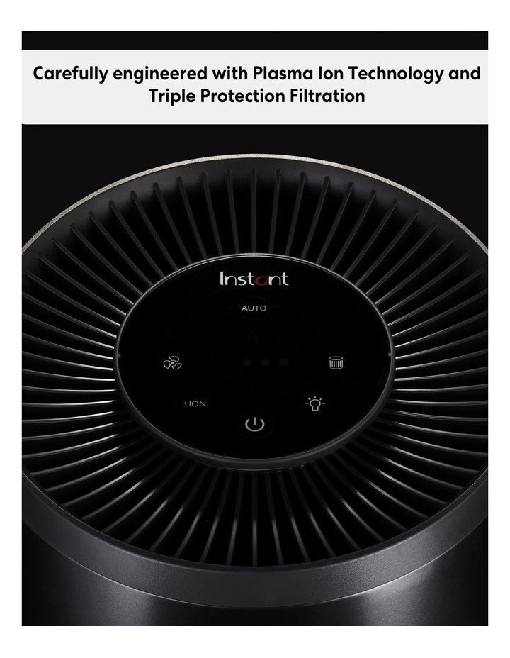 AP100 Small HEPA-13 Filter Air Purifier Black 150-0035-01-AU