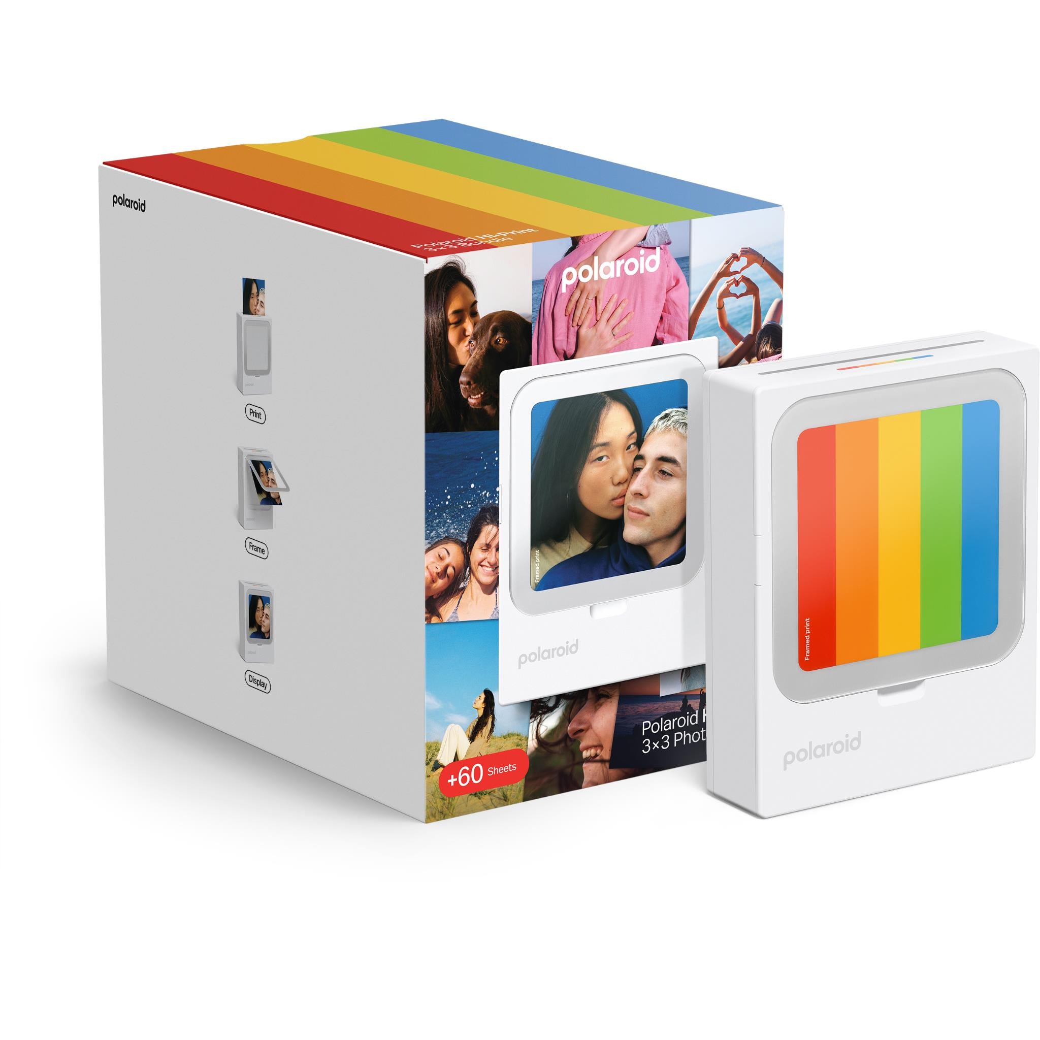 Polaroid Hi-Print 3x3 Photo Printer Everything Box + 60 Sheets