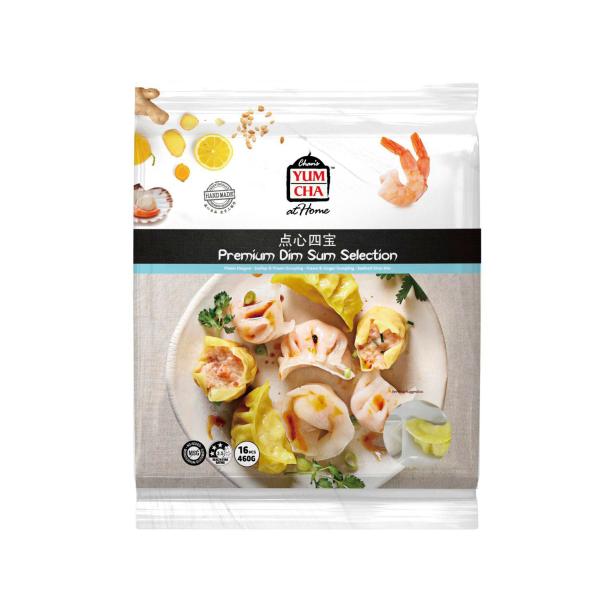 CHAN'S YUM CHA AT HOME PREMIUM DIM SUM SELECTION 460GRAM