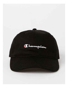 Juniors Script Black Cap