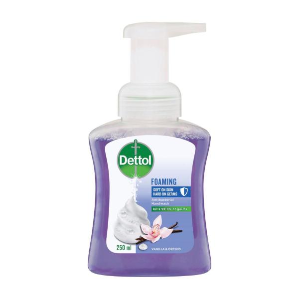 DETTOL FOAMING HAND WASH PUMP VANILLA & ORCHID 250mL