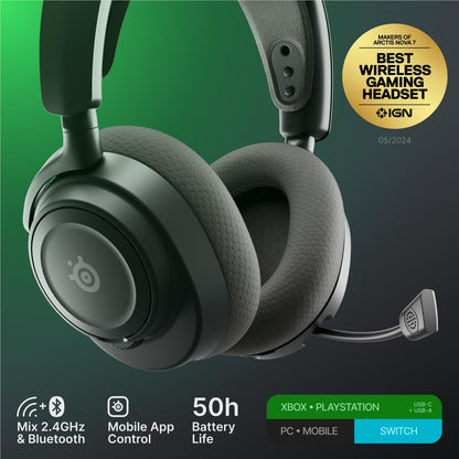 SteelSeries Arctis Nova 7X Gen 2 Wireless Gaming Headset (Black)