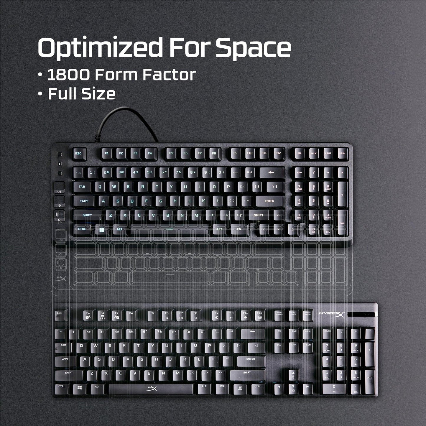 HyperX Eve 1800 Gaming Keyboard