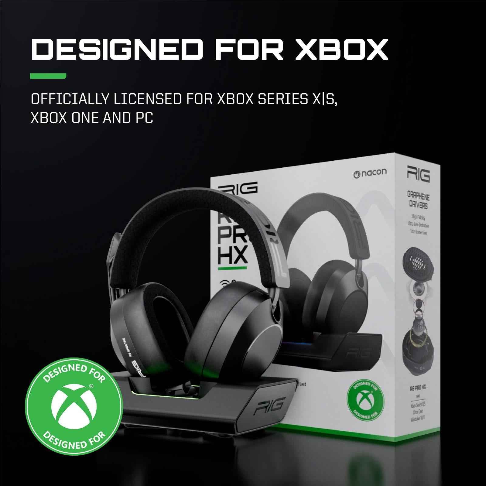 RIG R8 SPECTRE PRO HX Dual Wireless Gaming Headset and Base Station