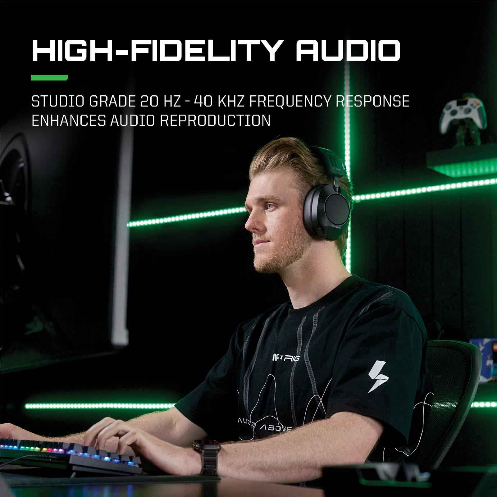 RIG R8 SPECTRE PRO HX Dual Wireless Gaming Headset and Base Station