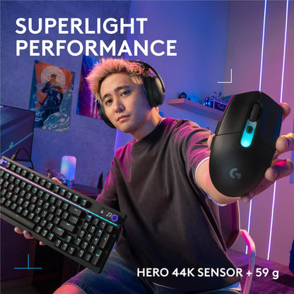 Logitech G G305 X SUPERLIGHT Gaming Mouse (Black)
