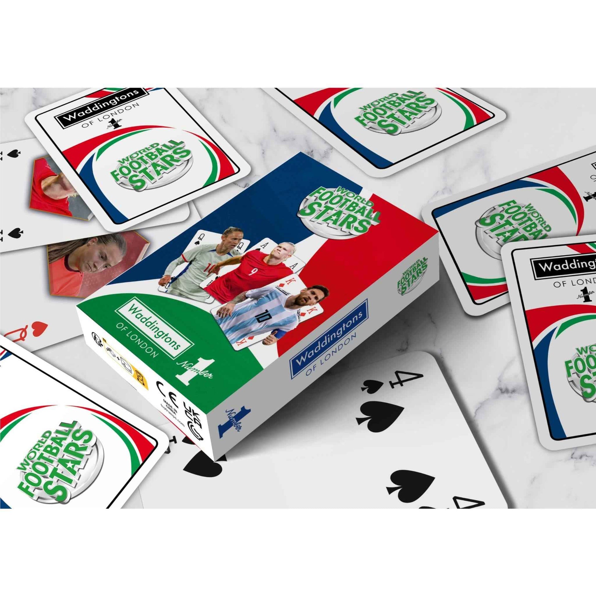 WN1 World Football Stars Playing Cards