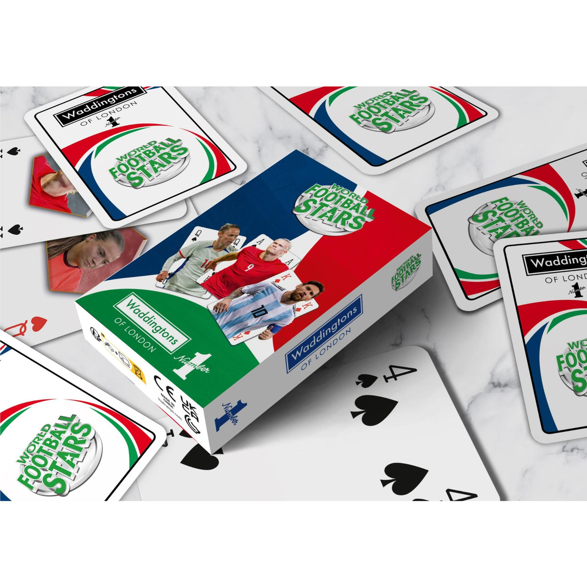 WN1 World Football Stars Playing Cards