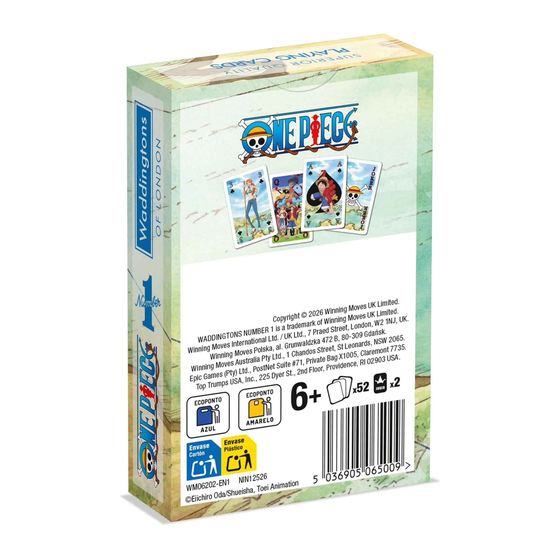 WN1 One Piece Playing Cards
