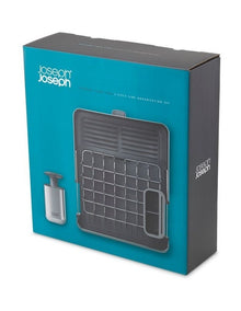 Rethink Your Sink 2 Piece Sink Organisation Set Silver