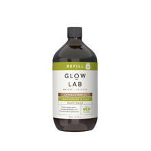 GLOW LAB HAND WASH REFILL ANTIBACTERIAL LEMONGRASS & LIME 900ML