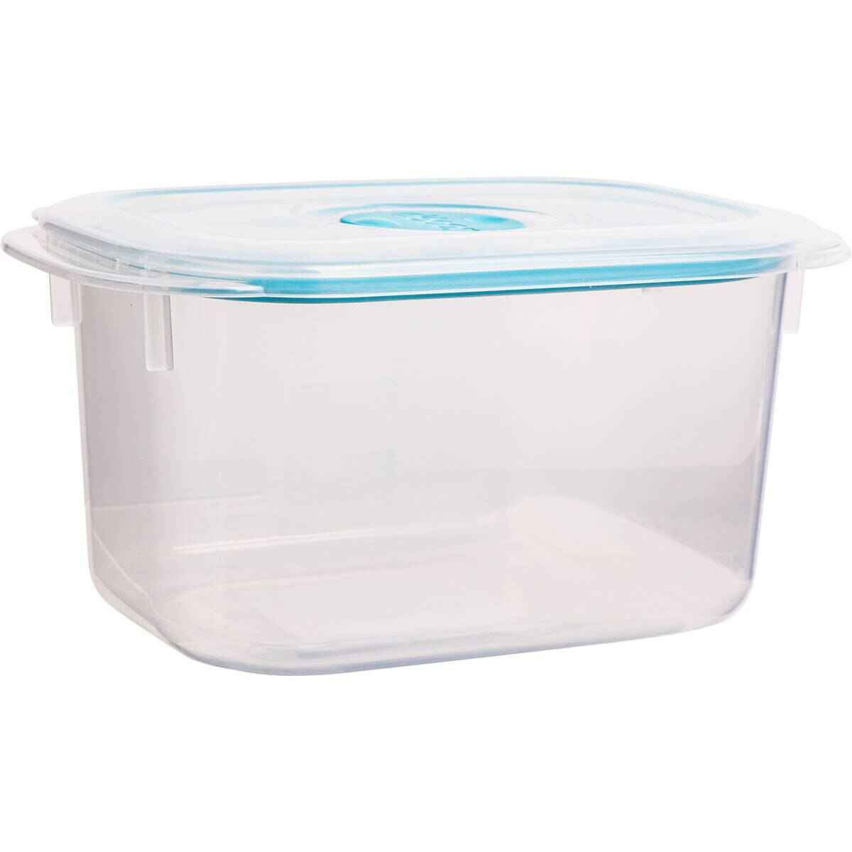 Decor Vent & Seal Container Oblong Teal 800mL