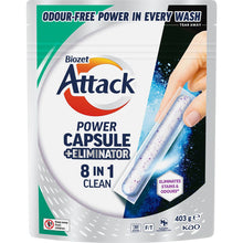 Biozet Attack Power Capsule Eliminator 8-In-1 Clean 30 pack