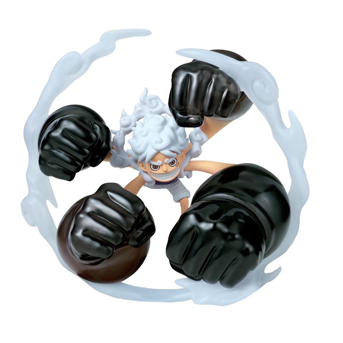 One Piece - Monkey D. Luffy Gear 5 (Gum-Gum Dawn Gatling) Figure