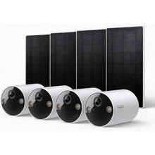 TP-Link Tapo 2K 3MP Smart Wire-Free Security Camera w/Solar Panel [4 Pack]