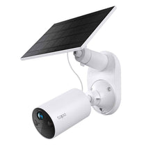 TP-Link Tapo 2K 3MP Smart Wire-Free Security Camera w/Solar Panel [4 Pack]