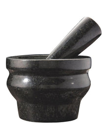 Granite Mortar & Pestle 14cm Black