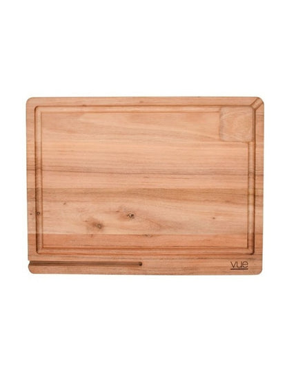 Teak Cut And Carve Board 40x30cm in Natural Wood