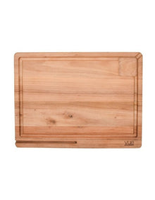 Teak Cut And Carve Board 40x30cm in Natural Wood