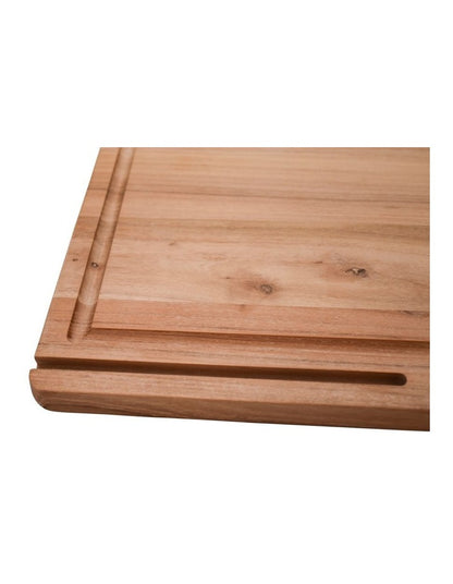 Teak Cut And Carve Board 40x30cm in Natural Wood