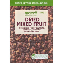 Macro Dried Mixed Fruit 400g