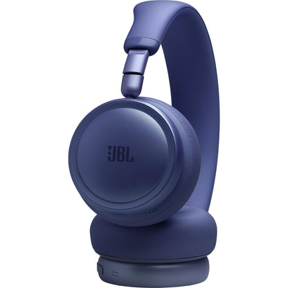 JBL Live 680NC Wireless Noise Cancelling On-ear Headphones (Blue)