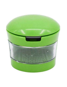 Garlic Slice and Dice Press in Green